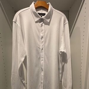 Rag and Bone, White Button Down, Size XL